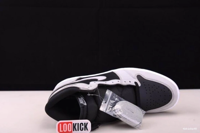 Cheap TBkick White Jordan Air Retro Smoke Black 555088-035 1 Light Grey High 0727
